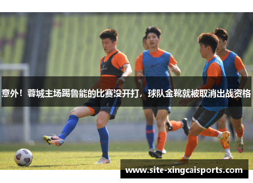 意外！蓉城主场踢鲁能的比赛没开打，球队金靴就被取消出战资格